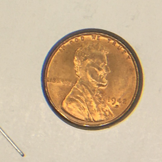 1942 – D Lincoln Cent