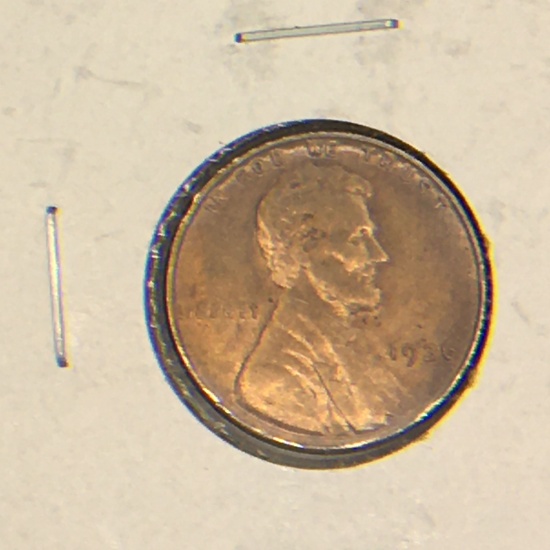 1936 – P Lincoln Cent