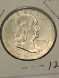 1958 – D Franklin Half Dollar