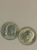 1956 – P, – D Roosevelt Dimes