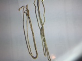 (2) Antique Gold Filled Necklaces