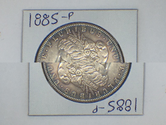 1885 P MORGAN DOLLAR