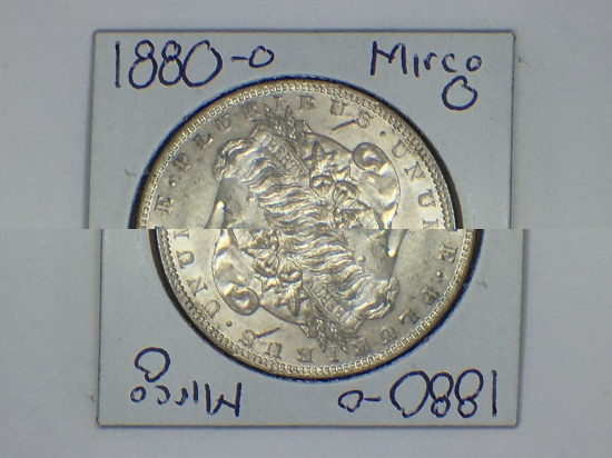 1880  O MORGAN DOLLAR