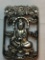 Miao Silver Carved Kwanyin Buddha Lucky Pendant