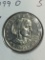 1999 – D Susan B Anthony Dollar