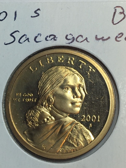2001 – S Sacajawea Dollar