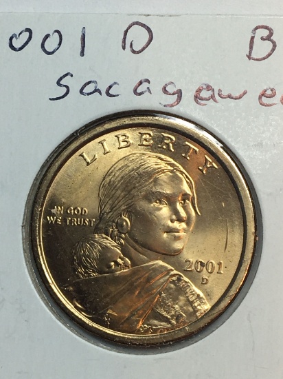 2001 – D Sacajawea Dollar