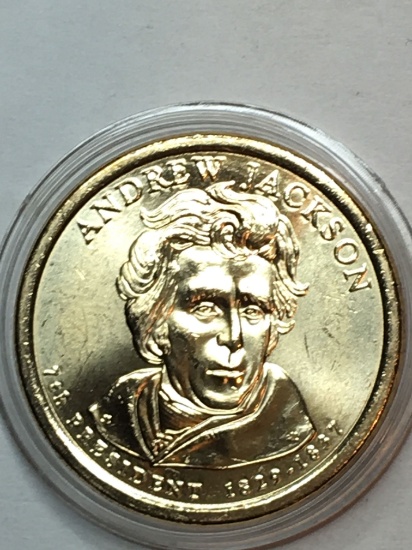 2008 – P Andrew Jackson Golden Dollar