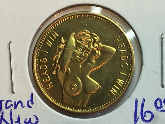 Nudie Flip Coin