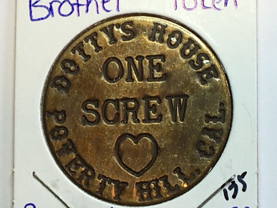 Dottys House Brothel Coin