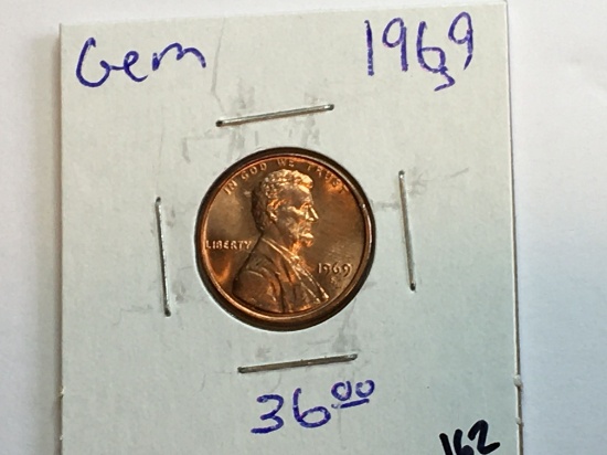 1969 S Lincoln Memorial Cent