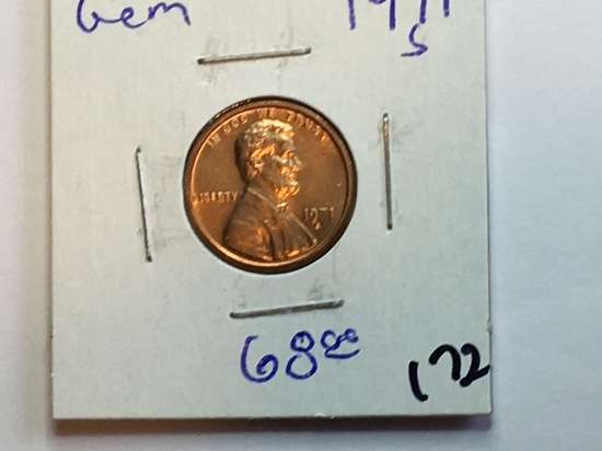 1971 S Lincoln Memorial Cent