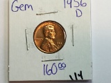 1956 D Lincoln Wheat Cent