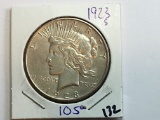 1923 S Peace Dollar