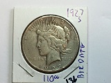 1927 S Peace Dollar