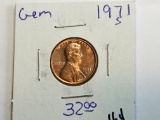1971 S Lincoln Memorial Cent