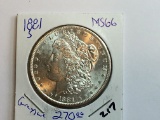 1881 S Morgan Dollar