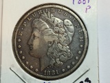 1881 P Morgan Dollar