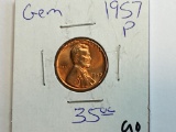 1957 P Lincoln Wheat Cent