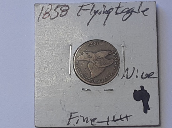 1858 Flying Eagle Cent