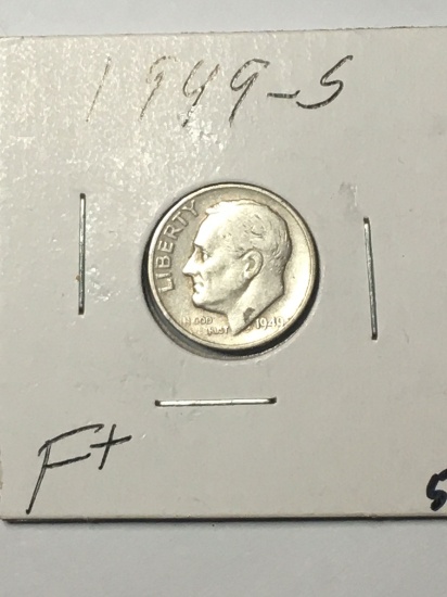 1949 S Roosevelt Dime