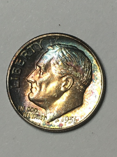 1956 P Roosevelt Dime