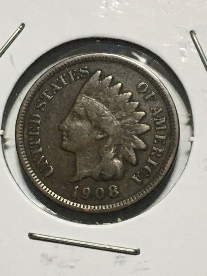 1908 Indian Head Cent