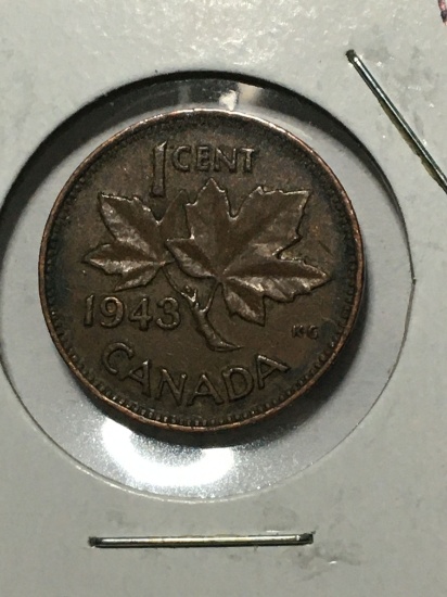 1943 Canadian Cent