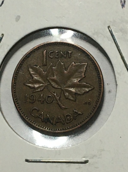 1940 Canadian Cent