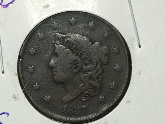 1837 Large Cent