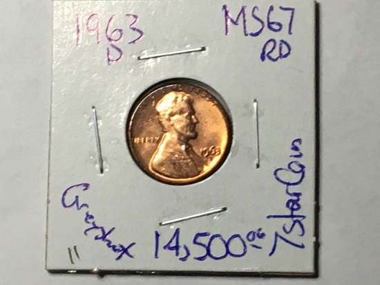 1963 D Lincoln Memorial Cent
