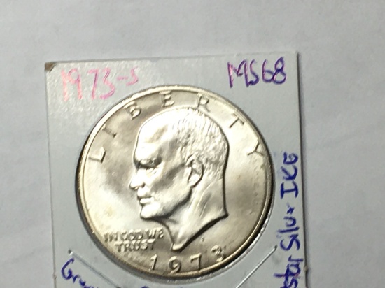 1973 S Eisenhower Dollar Silver