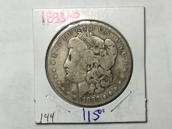 1883 O Morgan Dollar