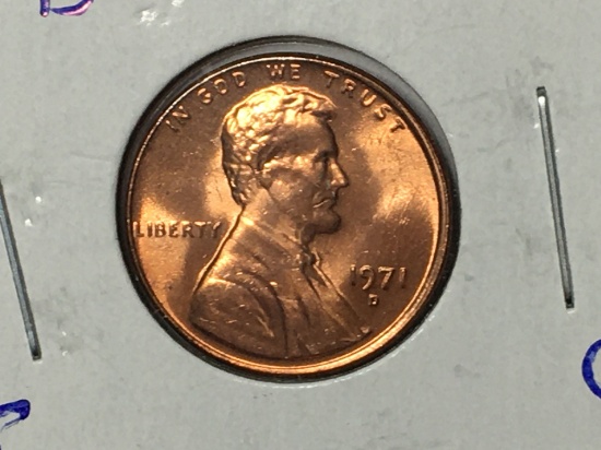 1971 D Lincoln Memorial Cent