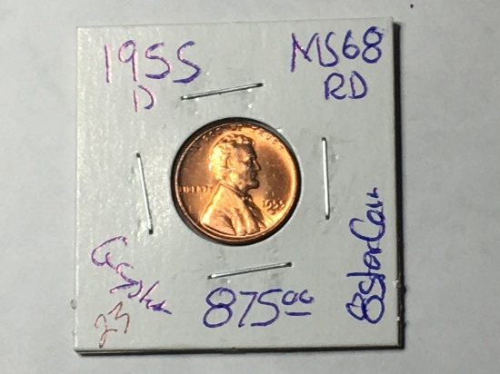 1955 D Lincoln Wheat Cent