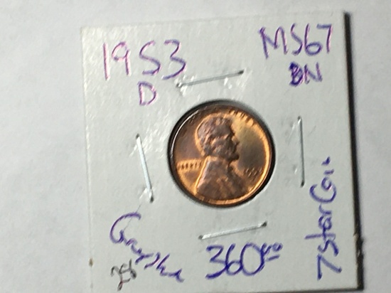 1953 D Lincoln Wheat Cent