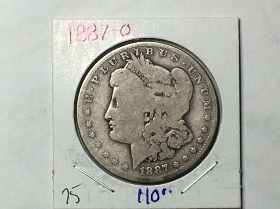 1887 O Morgan Dollar