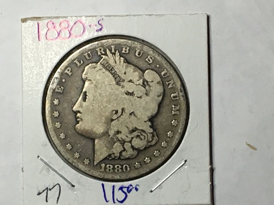 1880 S Morgan Dollar
