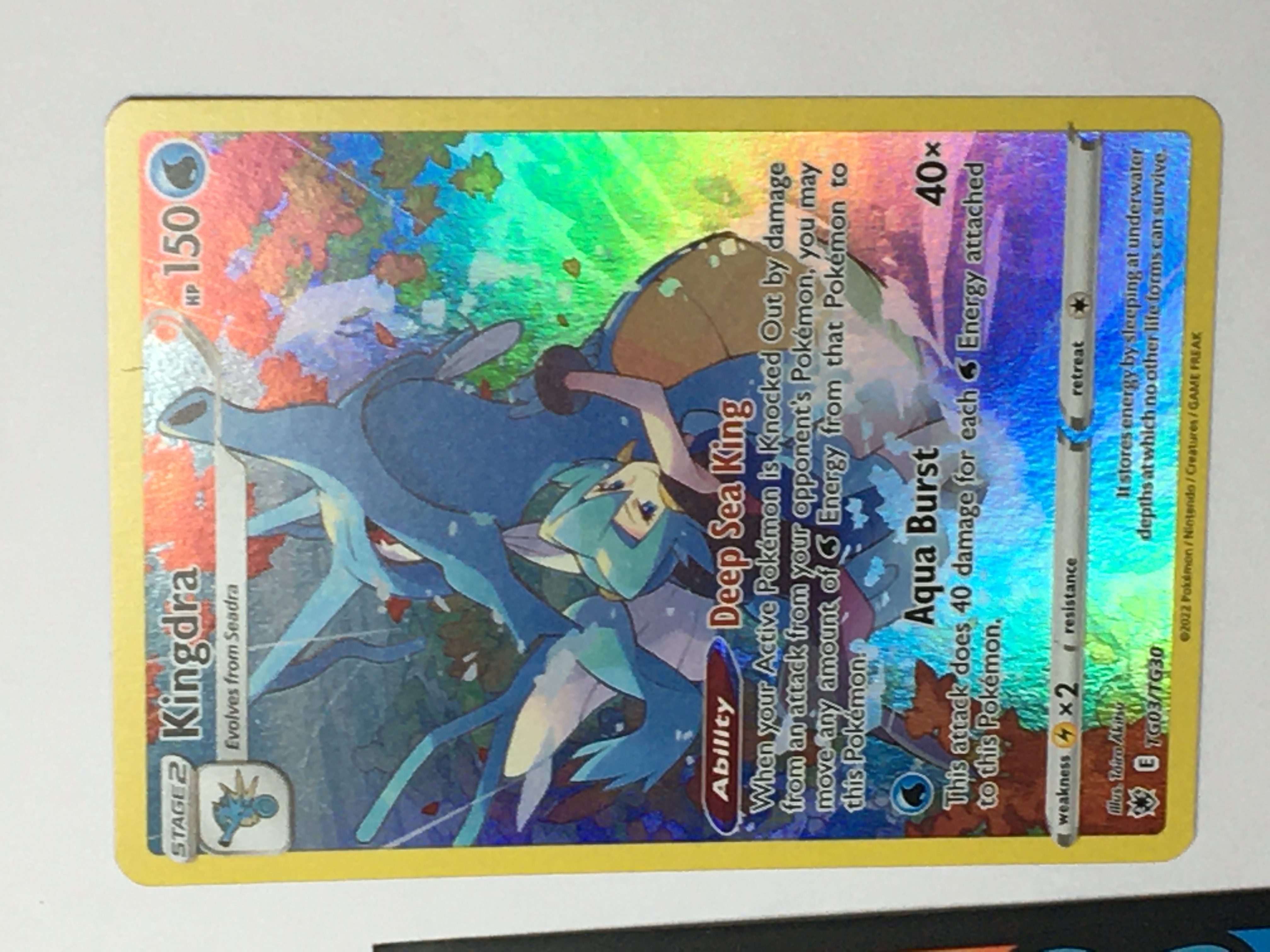 pokemon trading card ds Togekiss Pokémon fan art - Rainbow Rare main image 0