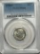 Roosevelt Dime Silver 1956 D  graded high Grade 
