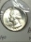 Washington Silver Quarter 1955 Gem B U Blazing White From Bank Roll