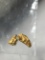 Gold Nuggets Alaskan 22k T+ Top End Yellow .153 Grams Chunky Nuggets