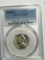 Jefferson Nickel 1956 D  P C G S  M S 65