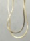 24kt gold Layered Necklace Vintage 18 “ Great Condition