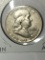 Franklin Silver Half 1953 D Better Date A U