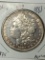 Morgan Silver Dollar 1881 Proof like nice Cameo