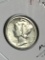 Mercury Silver Dime 1945 Mint Error Shadow 5 A U
