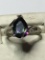 Sterling Silver .925 Diamond And Mystic Topaz Ring 2ct+ Nice Gems