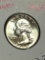 Washington Silver Quarter 1964  d Gem B U High Grade Colorful M S+++++