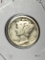 Mercury Silver Dime 1927 Extra fine